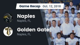 Recap: Naples  vs. Golden Gate  2018