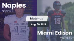 Matchup: Naples  vs. Miami Edison  2019