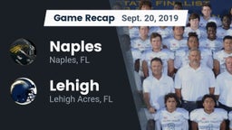 Recap: Naples  vs. Lehigh  2019