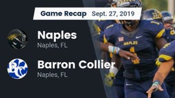 Recap: Naples  vs. Barron Collier  2019