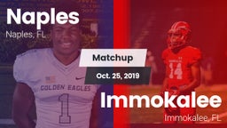 Matchup: Naples  vs. Immokalee  2019