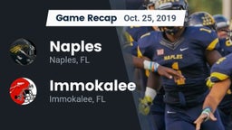 Recap: Naples  vs. Immokalee  2019