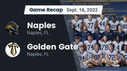 Recap: Naples  vs. Golden Gate  2022