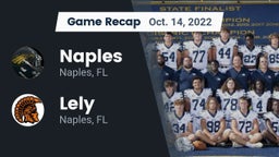 Recap: Naples  vs. Lely  2022