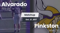 Matchup: Alvarado  vs. Pinkston  2017