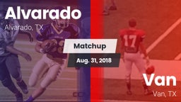 Matchup: Alvarado  vs. Van  2018