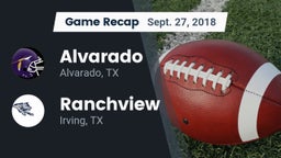 Recap: Alvarado  vs. Ranchview  2018