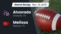 Recap: Alvarado  vs. Melissa  2018
