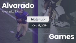 Matchup: Alvarado  vs.  Games 2019