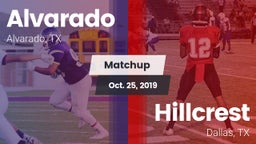 Matchup: Alvarado  vs. Hillcrest  2019