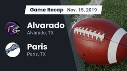 Recap: Alvarado  vs. Paris  2019