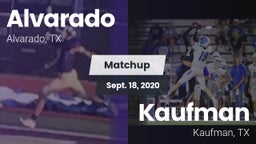Matchup: Alvarado  vs. Kaufman  2020