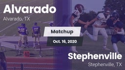 Matchup: Alvarado  vs. Stephenville  2020