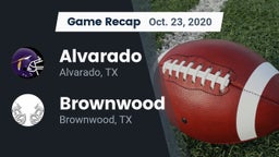 Recap: Alvarado  vs. Brownwood  2020