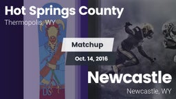 Matchup: Hot Springs County vs. Newcastle  2016