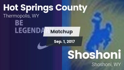 Matchup: Hot Springs County vs. Shoshoni  2017