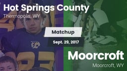 Matchup: Hot Springs County vs. Moorcroft  2017