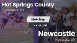 Matchup: Hot Springs County vs. Newcastle  2017