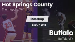 Matchup: Hot Springs County vs. Buffalo  2018
