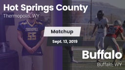 Matchup: Hot Springs County vs. Buffalo  2019