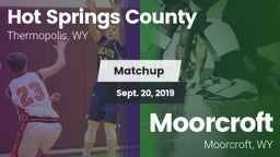 Matchup: Hot Springs County vs. Moorcroft  2019