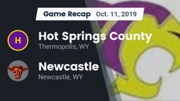 Recap: Hot Springs County  vs. Newcastle  2019