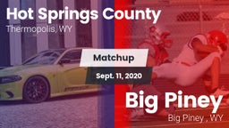Matchup: Hot Springs County vs. Big Piney  2020