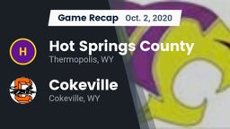 Recap: Hot Springs County  vs. Cokeville  2020
