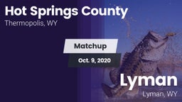 Matchup: Hot Springs County vs. Lyman  2020