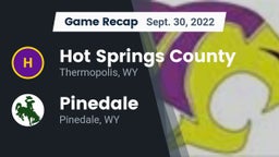 Recap: Hot Springs County  vs. Pinedale  2022