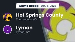 Recap: Hot Springs County  vs. Lyman  2023