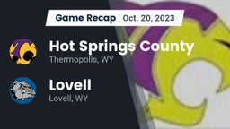 Recap: Hot Springs County  vs. Lovell  2023