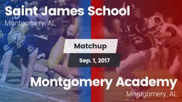 Matchup: Saint James School vs. Montgomery Academy  2017