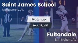 Matchup: Saint James School vs. Fultondale  2017