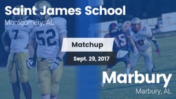 Matchup: Saint James School vs. Marbury  2017