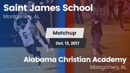 Matchup: Saint James School vs. Alabama Christian Academy  2017