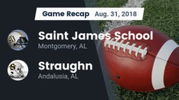 Recap: Saint James School vs. Straughn  2018