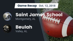 Recap: Saint James School vs. Beulah  2018