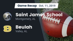 Recap: Saint James School vs. Beulah  2019