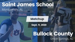 Matchup: Saint James School vs. Bullock County  2020