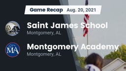Recap: Saint James School vs. Montgomery Academy  2021