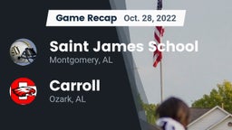 Recap: Saint James School vs. Carroll   2022