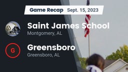 Recap: Saint James School vs. Greensboro  2023