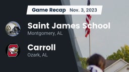 Recap: Saint James School vs. Carroll   2023