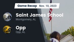 Recap: Saint James School vs. Opp  2023