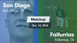 Matchup: San Diego High vs. Falfurrias  2016