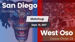 Matchup: San Diego High vs. West Oso  2017