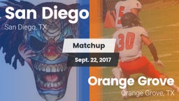 Matchup: San Diego High vs. Orange Grove  2017