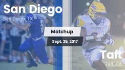 Matchup: San Diego High vs. Taft  2017