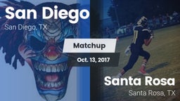 Matchup: San Diego High vs. Santa Rosa  2017